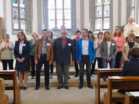 Feierlicher Gründungsgottesdienst der Pfarrei St. Heimerad (Foto: Karl-Franz Thiede)